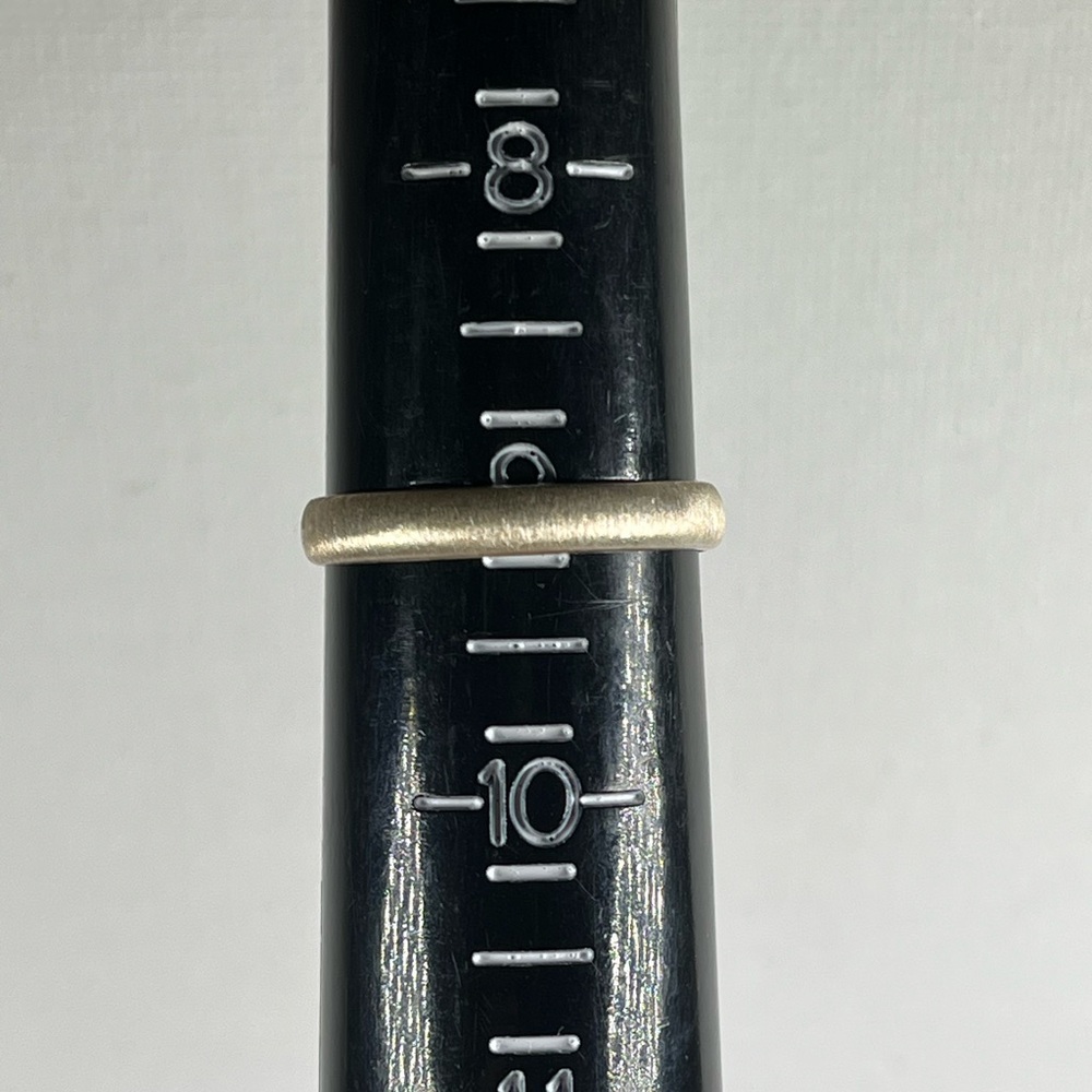 Solid 925 Brushed Matte Sterling Silver Paloma Tu… - image 5